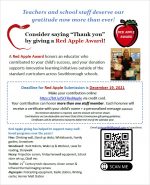 Red Apple flyer 2021