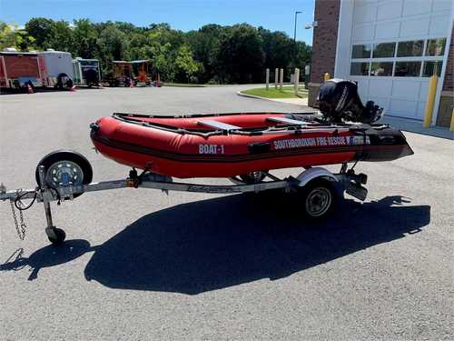Galvanized Road Runner Boat Trailer For Inflatable Boats- Special Edit ...