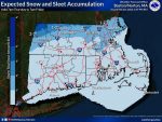 NWS snow map