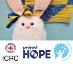 Sew Studio bunny project for Ukraine fundraiser