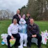 Easter Bunny with friends from the Southborough Fire Department (from Facebook)