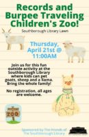 Traveling zoo flyer