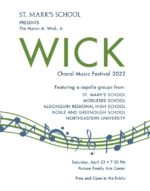 Wick Festival 2022 flyer