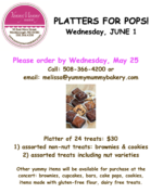 Pops Platters flyer
