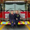 Brittaney Doane and Lisa Thompson (from SFD Facebook)
