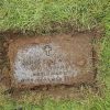 Uncovered footstone at Rural Cemetery (contributed photo)