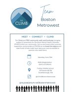 The Climb flyer