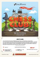 Summer Chess Club flyer