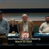 ATM 2024 presenter - Golf Committee (image cropped from video by Southborough Access Media)