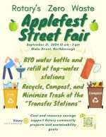 Applefest Street Fair Green flyer