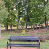 Kim Tolander bench in Heritage Park (photo by Beth Melo)