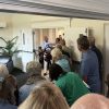 Ribbon Cuttng for new Common Room at Senior Center - Photo cropped from Southborough Rec Facebook post