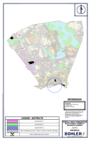 Proposed MBTA Zoning Overlay map districts from Town website