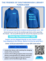 Friends Shirts fall 2024 promo flyer - Read Return Repeat