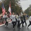 Southborough members of Algonquin's marching band - photo by Cass Melo