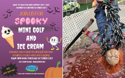 SOS Spooky Mini-Golf & Ice Cream Fundraiser – My Southborough