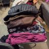 Members of the Rotary Club of Southborough organized gently used coats they collected to donate to refugee families (from Facebook)