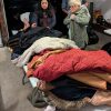 Members of the Rotary Club of Southborough organized gently used coats they collected to donate to refugee families (from Facebook)