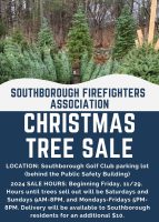 SFA Christmas Tree Sale flyer