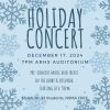 ARHS Holiday concert flyer