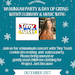 Congregation B'nai Shalom Hanukkah kids party flyer