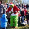 Grinchy behavior Grinch at 2024 Southborough Santa Day (photo by Owen Jones Photo)