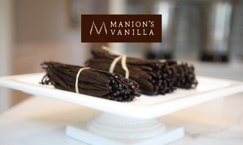 Manion's Vanilla - crafted from a blend of the finest vanilla beans