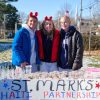 St Marks students fundraising for sister school at 2024 Southborough Santa Day (photo by Owen Jones Photo)