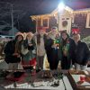 Troop that ran the 2024 Girl Scout Singalong and collection drive (by Karen Anglim)