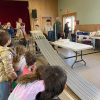 Brownies compete in Pinewood Derby (contributed by Alanna Barnes)