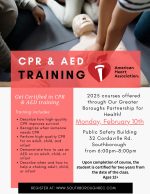 Feb CPR and AED flyer