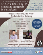 MLK Jr Community Celebration 2025 flyer