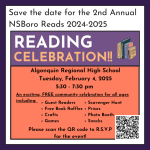 NSBoro Reading Celebration Invitation