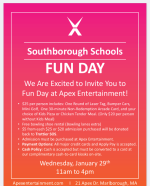 Southborough Schools Fun Day flyer