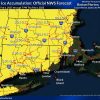 NWS ice map for Feb 6 2025