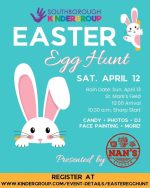 Kindergroup Egg hunt flyer